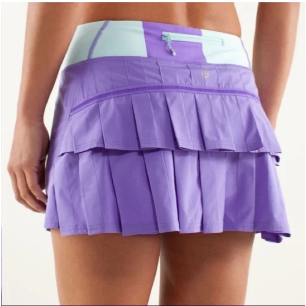 lululemon athletica Purple and Light Blue Women's Skort